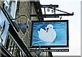 The Swan Hotel (2) - sign, 21 Acre End Street, Eynsham