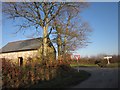 Barn at crossroads