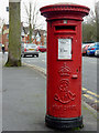 Edward VII post box by West Park, Wolverhampton