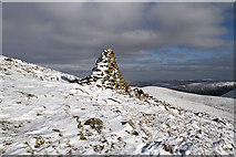 NT1421 : A cairn on Cairn Law by Walter Baxter