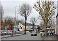 SO9496 : Wellington Road leaving Bilston, Wolverhampton by Roger  D Kidd