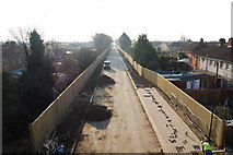 SU5803 : Fareham to Gosport BRT - View from Gregson Avenue Bridge (42) by Barry Shimmon
