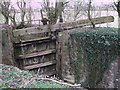 SU1997 : Derelict lock gate, disused Thames and Severn Canal by Vieve Forward