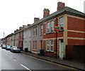 Houses at the northern end of Duckpool Road, Newport