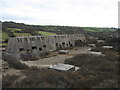 Mine remains in Poldice Valley