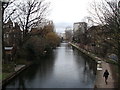 Hertford Union Canal, Bow - looking towards Globe Town