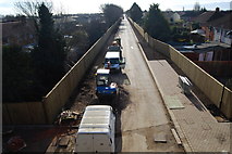 SU5803 : Fareham to Gosport BRT - View from Gregson Avenue Bridge (45) by Barry Shimmon