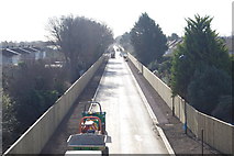 SU5803 : Fareham to Gosport BRT - View from Gregson Avenue Bridge (46) by Barry Shimmon