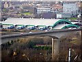 NZ2463 : Redheugh Bridge & Newcastle Arena by Andrew Curtis
