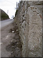 Benchmark on a house corner