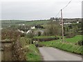 View east along the western section of Cabragh Road