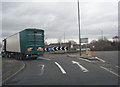 A49 roundabout at Weaverham