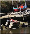 Sinking at Lime Street Slipway, Ouseburn