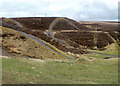 Tracks up and down former industrial workings north of Blaenavon