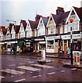 Row of shops, Portland Road, Hove - 1984