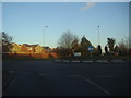 Roundabout on the A4 and Lent Rise Road, Taplow