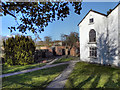 SJ8383 : Quarry Bank Mill, Apprentice House Yard by David Dixon