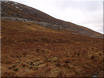 NN2174 : Looking along the east flank of Tom na Sroine in Killiechonate Forest by ian shiell