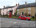 Two listed houses and a listed phonebox, Grosmont