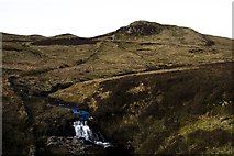 NR3667 : Dun Chollapus and Waterfall on Allt Ruadh, Islay by Becky Williamson