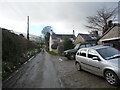 SJ1861 : Cottage on a lane below Fron Hen near Llanferres by Jeremy Bolwell