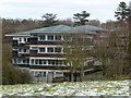 Close-up of Outdoor Education Centre accommodation blocks