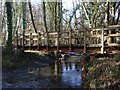 Pompren Nantllwyd Footbridge, Cwmdu