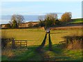 Farmland and track, Wendover