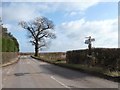 SK2038 : Long Lane at the junction with Rodsley Lane by Christine Johnstone