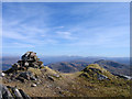 NM8477 : Summit cairn and knolls of Beinn Odhar Bheag by Trevor Littlewood