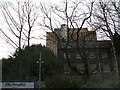 Belfast City Hospital from City Hospital Railway Station