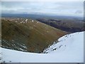 NY4514 : Cornice on Whelter Crags by Michael Graham