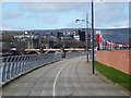 Newport: eastern riverside path