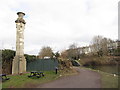 Former pump house chimney, beside Kennet & Avon in Bath