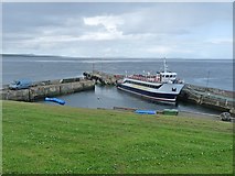 ND3773 : The harbour and beyond, John O'Groats by Robin Drayton