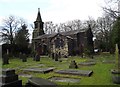 SD7410 : Church and graveyard by Philip Platt