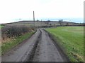 Farm road near West Field Farm,  Holywell