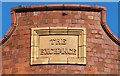 Name plaque, The Exchange, Great Malvern