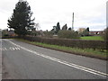 A535 Macclesfield Road near Saltersford Farm, Twemlow Green