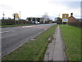 SJ7367 : A54 Holmes Chapel Road, Sproston Green by Peter Turner