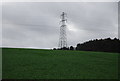 TQ2632 : Pylon by Bensonhill Wood by N Chadwick