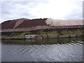 Stockpile of road salt, Meadowbank Salt Mine