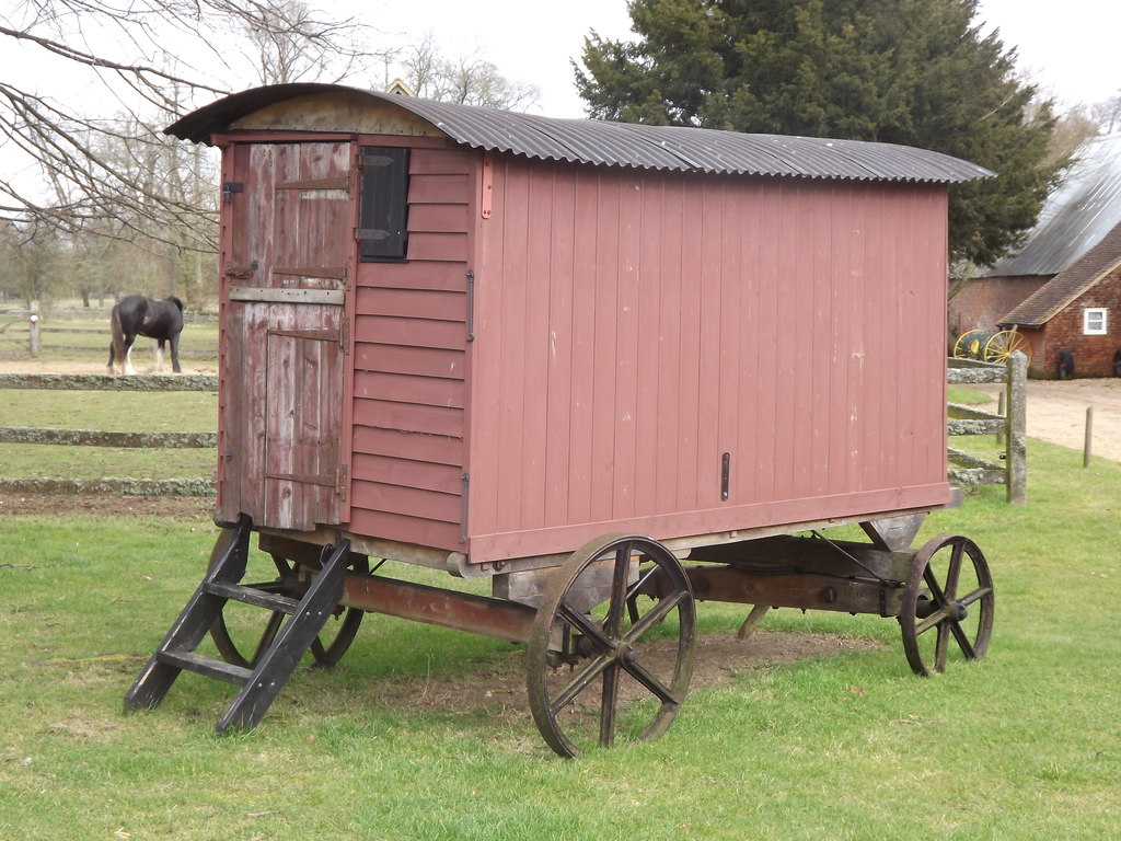 Restored Shepherd's Wagon © Colin Smith :: Geograph Britain and Ireland