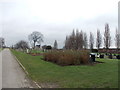 New Wortley Cemetery - viewed from Grasmere Road