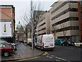 View northwards along Linenhall Street, Belfast