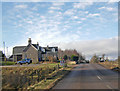 Houses on the A939 at Redburn