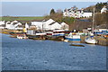 Boats moored on the Torridge