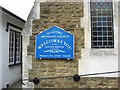 Name board on Shalford Methodist Church, Kings Road, Shalford