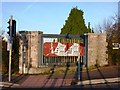 The old gate to the STC/Bookham site, Paignton