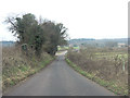 SU4771 : Curridge Road is about to cross A34 by Stuart Logan